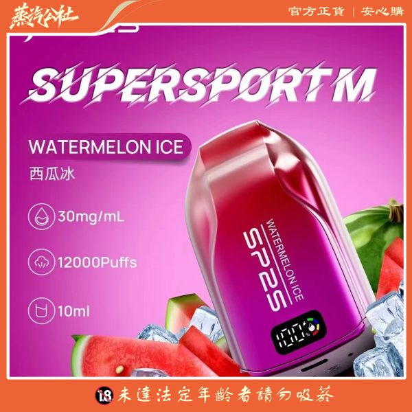 SP2S12000口 一次性拋棄式電子煙 發光可充電